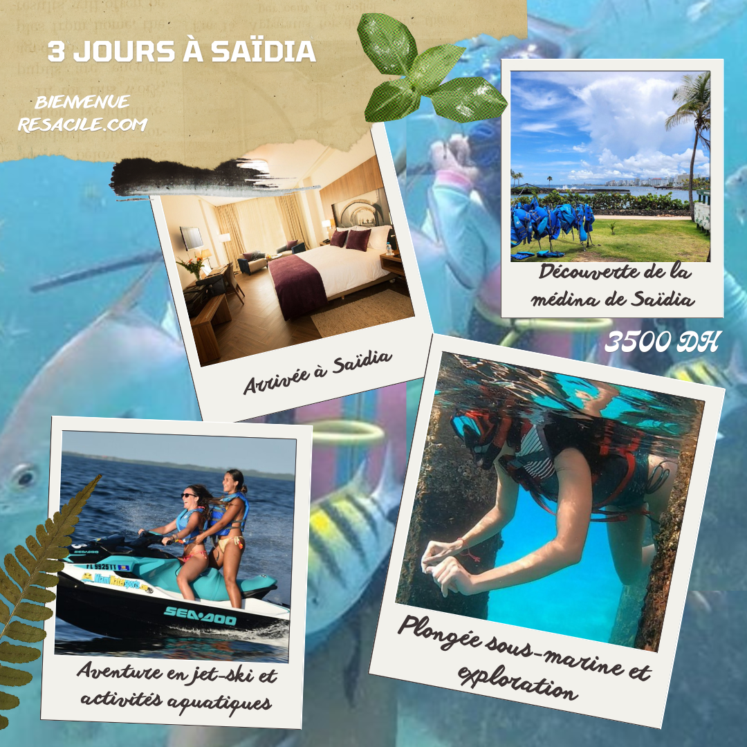 Saïdia : Aventures Nautiques et Plongée